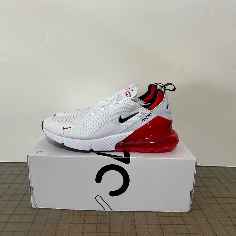 Nike Air Max 270 ‘White Black University Red’